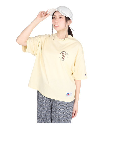 ラッセル（RUSSELL）20S/-ワンポイント ロゴ Tシャツ RBL24S1015 CRM