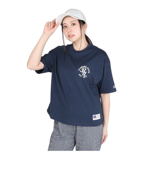 ラッセル（RUSSELL）20S/-ワンポイント ロゴ Tシャツ RBL24S1015 NVY