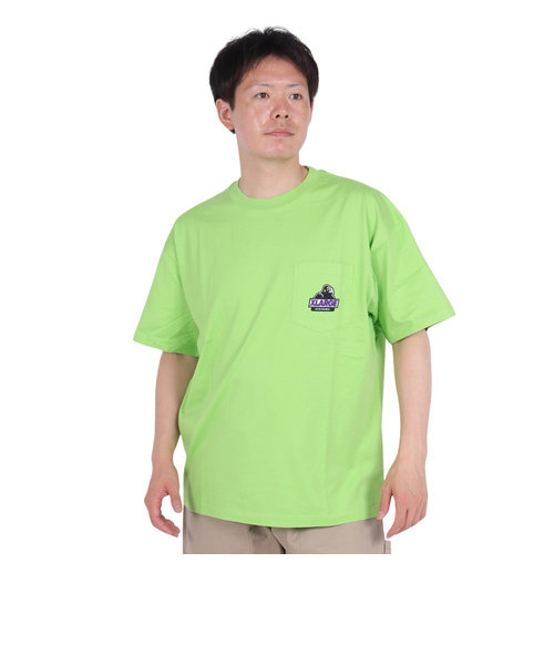 エクストララージ（XLARGE）SLANTED OG ショートスリーブ ポケット Tシャツ 101242011004-GREEN