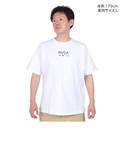 ルーカ（RVCA）TEXTBOOK MID 半袖 Tシャツ BE04A241 WHT Super Sports XEBIO  &mall店（スーパースポーツゼビオ）の通販 &mall