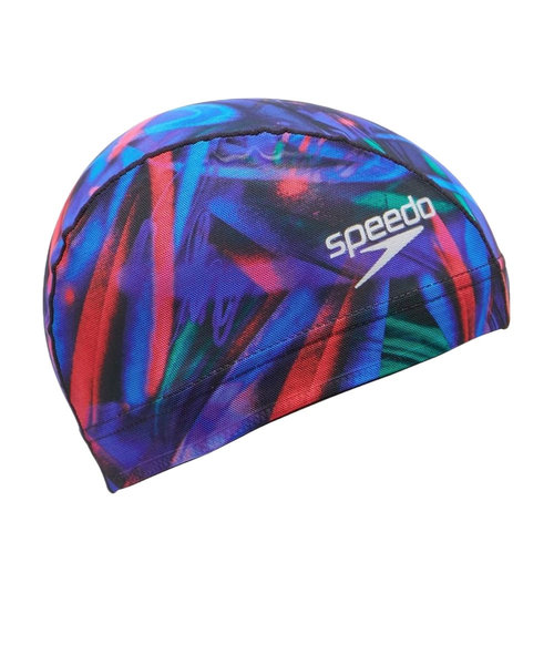 スピード（SPEEDO）水泳 スプレーペイントメッシュキャップ SE12401 BP
