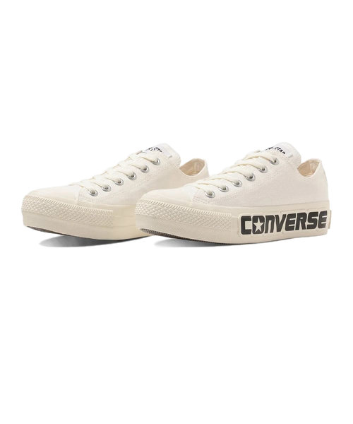 コンバース（CONVERSE）スニーカー キャンパスシューズ AS PLTS LOGOPATCH OX 31312162 24S2