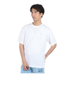 アクター（AKTR）バスケットボールウェア FEEL FREE ショートスリーブ SPORTS Tシャツ 124-040005 WH