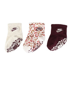 ナイキ（NIKE）靴下 INFANT TODDLER 3足組 アンクルソックス NN0879-W67