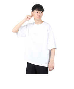 サイラス（SILAS）ベーシックロゴ ワイド 半袖Tシャツ 110242011014-WHITE