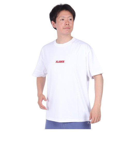 エクストララージ（XLARGE）スタンダード ロゴ ショートスリーブ Tシャツ 101242011006-WHITE