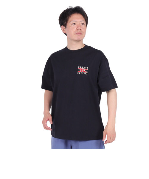 エクストララージ（XLARGE）ロゴ ショートスリーブ Tシャツ 101242011033-BLACK