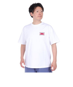 エクストララージ（XLARGE）ロゴ ショートスリーブ Tシャツ 101242011033-WHITE