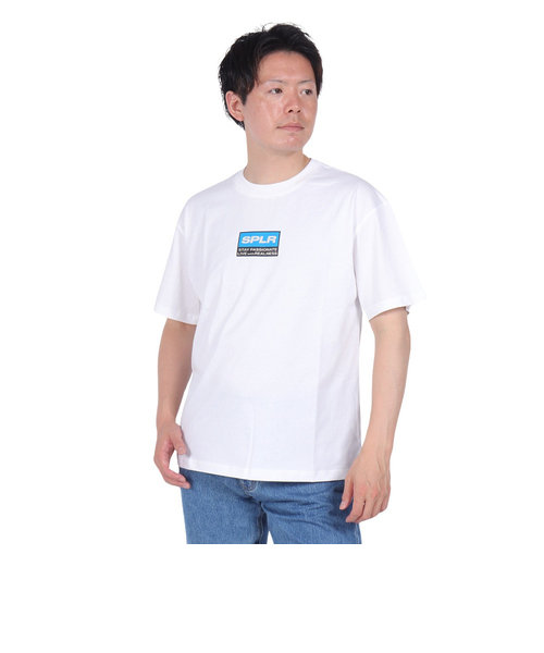 SPLR（SPLR）ホワイトラベル ロゴ 半袖Tシャツ 2412-18113-00720