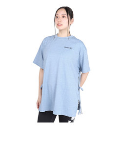 ハーレー（HURLEY）ファントム オーバーサイズド サイド リボン Tシャツ WUT2421005-DBLE