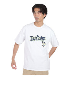 ベンデイビス（BEN DAVIS）スプレーアート半袖Tシャツ 24580037-WHT