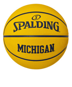スポルディング（SPALDING）バスケットボール 7号球 ミシガン メイズ ラバー 85-132J