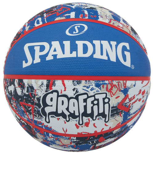 スポルディング（SPALDING）バスケットボール 7号球 グラフィティ ラバー 84-377Z.