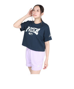 ナイキ（NIKE）NSW OC VARZITY ショートスリーブ クロップドTシャツ FZ2856-478