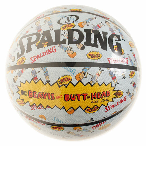 スポルディング（SPALDING）バスケットボール 7号球 (一般 大学 高校 中学校) 男子用 ビーバス アンド バットヘッド ラバー 84-068J 自主…