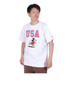 チャンピオン-ヘリテイジ（CHAMPION-HERITAGE）リバースウィーブ 半袖 Tシャツ DISNEY MICKEY USA C3-Z360 010