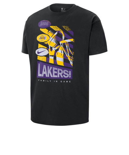 ナイキ（NIKE）バスケットボールウェア ロサンゼルス・レイカーズ コートサイド NBA 半袖Tシャツ HF0882-010