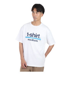 サイラス（SILAS）SILAS×PiL ロゴ ミディアム ショートスリーブ Tシャツ 110242011017-WHITE