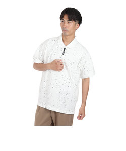 サイラス（SILAS）SPUTTERING ポロシャツ 110242014001-WHITE