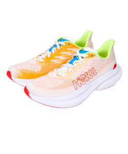 ホカ（HOKA）ランニングシューズ トレーニングシューズ 部活 マッハ 6 1147790-WLR