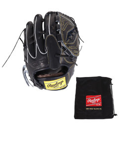 ローリングス（Rawlings）硬式用グラブ 投手用 野球グローブ 一般 HOH プレミアム Vブラック GH4FHPA15W-VB