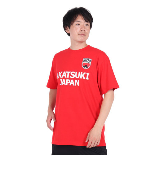 バスケットボールウェア AKATSUKI JAPAN N&N Tシャツ 6 比江島慎 アカツキジャパン OT01-23SS-0025-RED-6