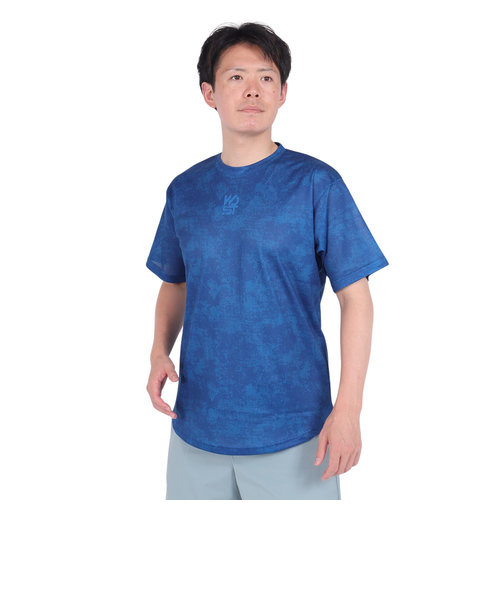エックスティーエス（XTS）バスケットボールウェア ドライプラス 高通気 半袖Tシャツ 751TS4ES0027BLU