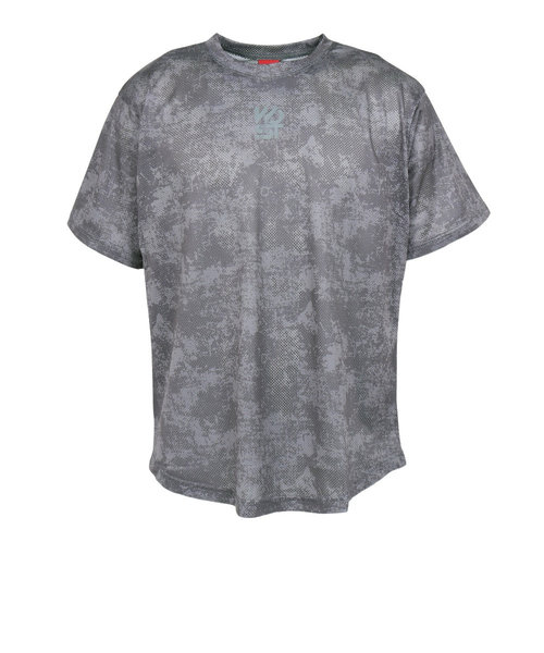 エックスティーエス（XTS）バスケットボールウェア ドライプラス 高通気 半袖Tシャツ 751TS4ES0027CGRY