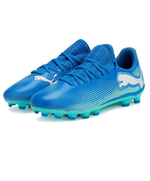 プーマ（PUMA）キッズサッカースパイク ハードグラウンド用 フューチャー 7 プレイ HG + ミッド 10795401