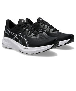 アシックス（ASICS）ランニングシューズ GT-1000 13 ブラック ホワイト 1011B858.003 スニーカー 安定性 クッション性 軽量