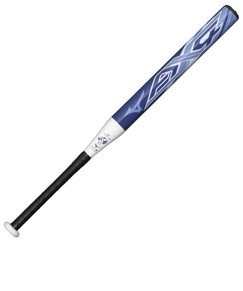 ミズノ（MIZUNO）ジュニア ソフトボール用バット 1、2号 ゴムボール用 AX4 78cm/平均570g ソフトボール 1CJFS62678 1801