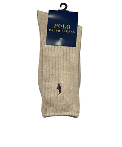 ポロ ラルフローレン（Polo Ralph Lauren）リブ無地ソックス 2012-650-21