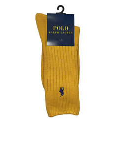 ポロ ラルフローレン（Polo Ralph Lauren）リブ無地ソックス 2012-650-45