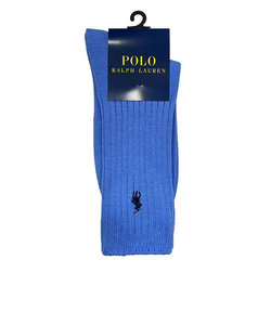 ポロ ラルフローレン（Polo Ralph Lauren）リブ無地ソックス 2012-650-62