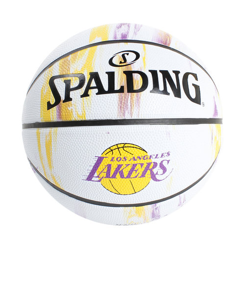 スポルディング Spalding バスケットボール 7号球 一般 大学 高校 中学校 男子用 レイカーズ マーブル7 933j 自主練 Victoria Surf Snow Mall店 ヴィクトリアサーフアンドスノー の通販 Mall