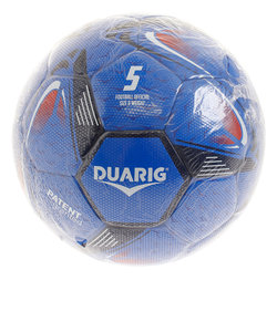 デュアリグ（DUARIG）サッカーボール ５号球 (一般 大学 高校 中学校用) 検定球 FUSION ハイブリッド 781D9IM5753 BLU 自主練