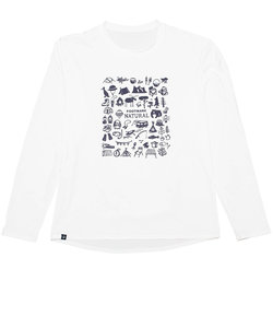 フットマーク（FOOTMARK）ラッシュガード 半袖プルオーバーTシャツ 0242056-01. 長袖