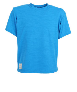 フットマーク（FOOTMARK）ジュニア ラッシュガード 半袖 プルオーバーTシャツ 0242069-10 ブルー
