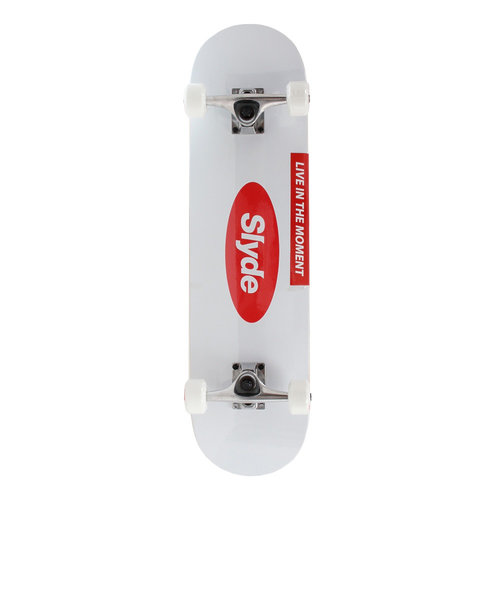 スケートボード スケボー 7.5インチ SL-SKD-101-WHT ホワイト コンプリート 完成品 セット【ラッピング不可商品】