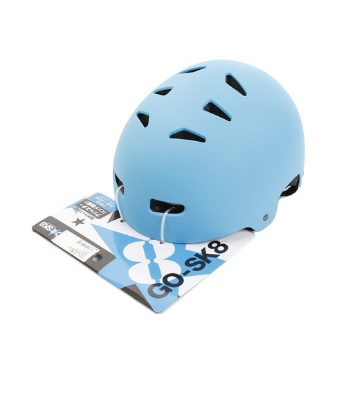 自転車 ヘルメット 子供用 ジュニア ブルー GOSK8 TQ