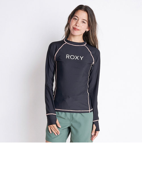 ロキシー（ROXY）ラッシュガード 長袖 UVカット 紫外線対策 吸汗速乾