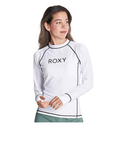 ロキシー（ROXY）ラッシュガード 長袖 UVカット 紫外線対策 吸汗速乾 RASHIE RLY225055WHT ホワイト