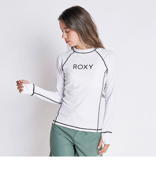 ロキシー（ROXY）ラッシュガード 長袖 UVカット 紫外線対策 吸汗速乾 ...