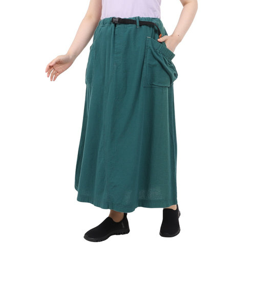 クリフメイヤー（KRIFF MAYER）アウトドア 涼しげ クライミングスカート 2144001L-119:BLUE-GREEN