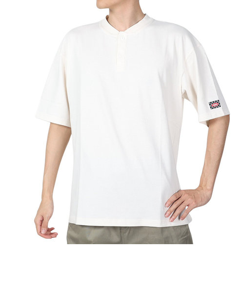 半袖Tシャツ メンズ ヘンリーネック LYM018-OWHT