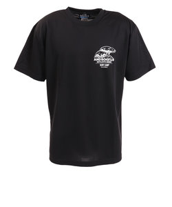 スコープ ドッグ 236（SCOPEDOG236）ラッシュガード BEACH CRUISER 半袖Tシャツ ASBCTS1M-BLK