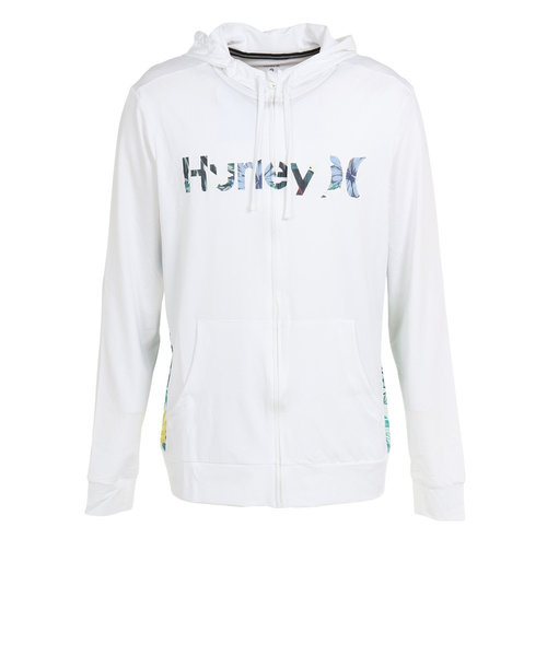 ハーレー（HURLEY）ラッシュガード 長袖 パーカー ジップフーディ