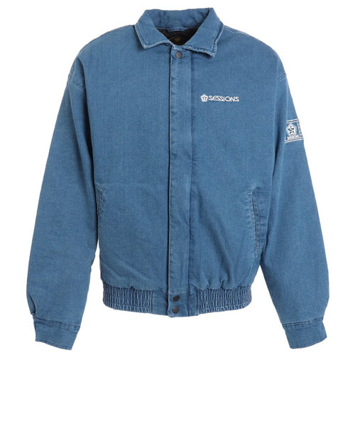 セッションズ（SESSIONS）DENIM BOMBER ジャケット 227185 LBLU アウター コート 冬 あったか