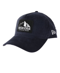 ニューエラ（NEW ERA）帽子 キャップ 9FORTY A-Frame マイクロコーデュロイ マウンテンロゴ フェルトパッチ 13327704