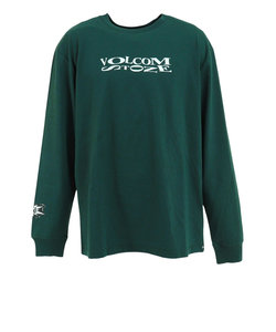 ボルコム（Volcom）SKATE VITALS LONG SLEEVE TEE CEDAR GREEN 22 AF632209 CDG